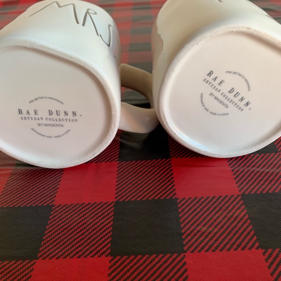 Mrs. & Mr. Rae Dunn mugs - Picture 2 of 2